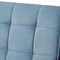 Baxton Studio Asta Mid-Century Blue Velvet Upholstered Walnut Finished Wood Sofa 160-9944 - alternate 6